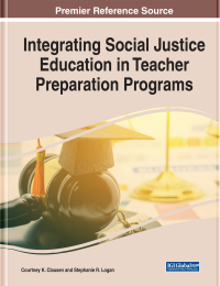 Imagen de portada: Integrating Social Justice Education in Teacher Preparation Programs 9781799850984