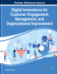 Omslagafbeelding: Digital Innovations for Customer Engagement, Management, and Organizational Improvement 9781799851714