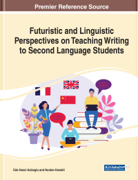 Omslagafbeelding: Futuristic and Linguistic Perspectives on Teaching Writing to Second Language Students 9781799865087