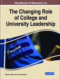 Imagen de portada: Handbook of Research on the Changing Role of College and University Leadership 9781799865605