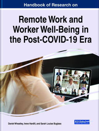 Imagen de portada: Handbook of Research on Remote Work and Worker Well-Being in the Post-COVID-19 Era 9781799867548