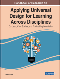 Imagen de portada: Handbook of Research on Applying Universal Design for Learning Across Disciplines: Concepts, Case Studies, and Practical Implementation 9781799871064
