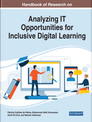Omslagafbeelding: Handbook of Research on Analyzing IT Opportunities for Inclusive Digital Learning 9781799871842