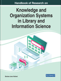 Imagen de portada: Handbook of Research on Knowledge and Organization Systems in Library and Information Science 9781799872580