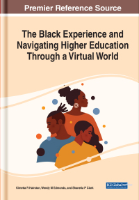 Omslagafbeelding: The Black Experience and Navigating Higher Education Through a Virtual World 9781799875376