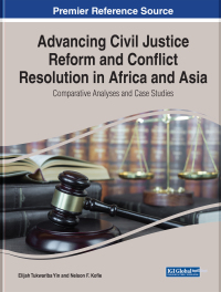 Omslagafbeelding: Advancing Civil Justice Reform and Conflict Resolution in Africa and Asia: Comparative Analyses and Case Studies 9781799878988
