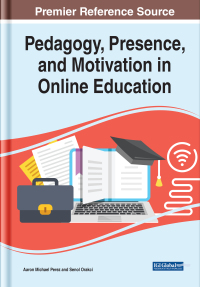 Omslagafbeelding: Pedagogy, Presence, and Motivation in Online Education 9781799880776