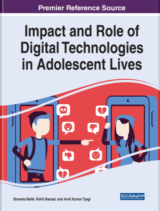 Cover image: Impact and Role of Digital Technologies in Adolescent Lives 9781799883180