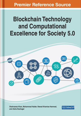 Omslagafbeelding: Blockchain Technology and Computational Excellence for Society 5.0 9781799883821