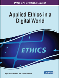Cover image: Applied Ethics in a Digital World 9781799884675