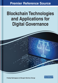 Cover image: Blockchain Technologies and Applications for Digital Governance 9781799884934
