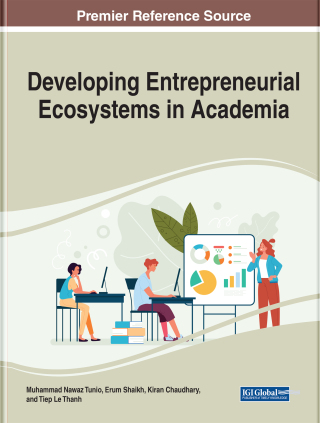 Imagen de portada: Developing Entrepreneurial Ecosystems in Academia 9781799885054