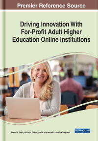 Imagen de portada: Driving Innovation With For-Profit Adult Higher Education Online Institutions 9781799890980
