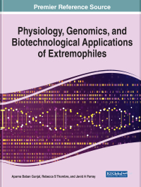 Omslagafbeelding: Physiology, Genomics, and Biotechnological Applications of Extremophiles 9781799891444