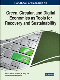 Omslagafbeelding: Handbook of Research on Green, Circular, and Digital Economies as Tools for Recovery and Sustainability 9781799896647