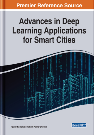Imagen de portada: Advances in Deep Learning Applications for Smart Cities 9781799897101