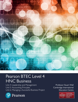 Immagine di copertina: Pearson BTEC: Level 4, HNC Unit 4, 5, 6 (Custom eBook) 1st edition 9781800065871