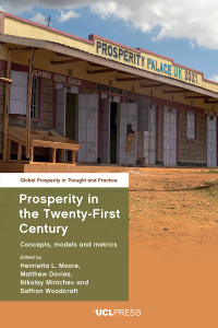 Cover image: Prosperity in the Twenty-First Century 1st edition 9781800084469