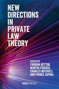 Imagen de portada: New Directions in Private Law Theory 1st edition 9781800085633