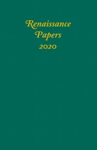 Cover image: Renaissance Papers 2020 1st edition 9781640141124
