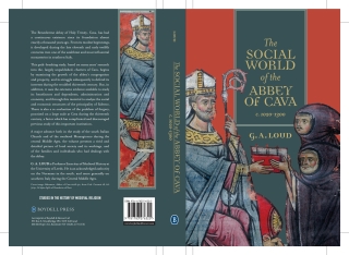 Immagine di copertina: The Social World of the Abbey of Cava, c. 1020-1300 1st edition 9781783276325