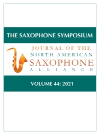 Cover image: The Saxophone Symposium 1st edition 9781800105348