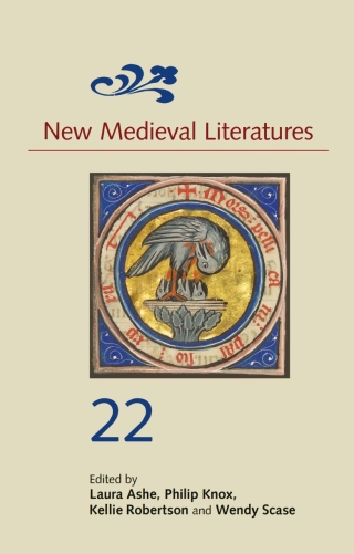 Titelbild: New Medieval Literatures 22 1st edition 9781843846239