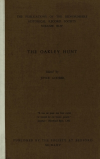 Imagen de portada: The Oakley hunt