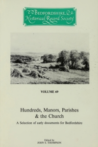 Titelbild: Hundreds, Manors, Parishes & the Church 9780851550527