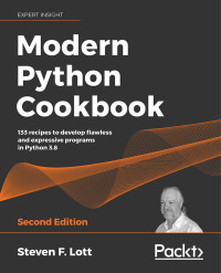Cover image: Modern Python Cookbook 2nd edition 9781800207455
