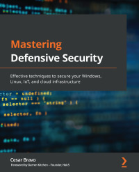 Omslagafbeelding: Mastering Defensive Security 1st edition 9781800208162