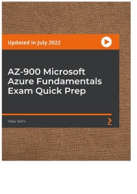 Cover image: AZ-900 Microsoft Azure Fundamentals Exam Quick Prep 1st edition 9781800206175