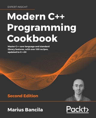 Cover image: Modern C++ Programming Cookbook 2nd edition 9781800208988