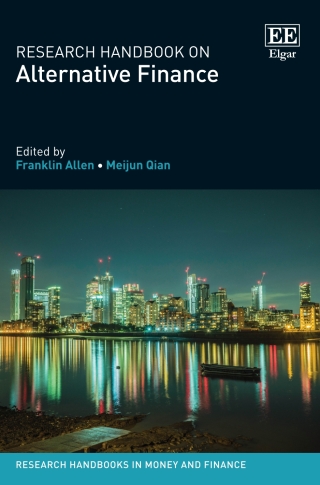 Cover image: Research Handbook on Alternative Finance 1st edition 9781800370487