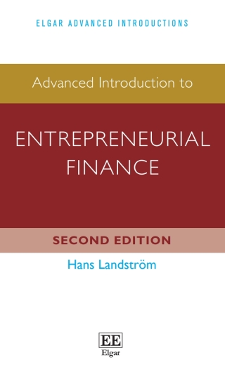 Cover image: Advanced Introduction to Entrepreneurial Finance 2nd edition 9781800371644