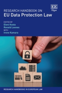 Cover image: Research Handbook on EU Data Protection Law 1st edition 9781800371675
