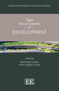 Cover image: Elgar Encyclopedia of Development 1st edition 9781800372115