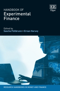 Cover image: Handbook of Experimental Finance 1st edition 9781800372320
