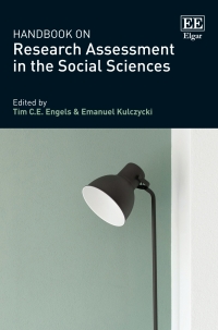 Cover image: Handbook on Research Assessment in the Social Sciences 1st edition 9781800372542