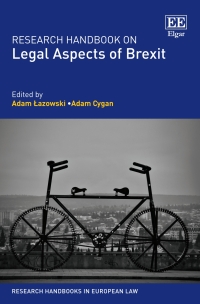 Cover image: Research Handbook on Legal Aspects of Brexit 1st edition 9781800373136