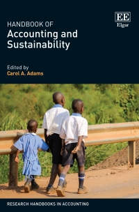 Cover image: Handbook of Accounting and Sustainability 1st edition 9781800373501