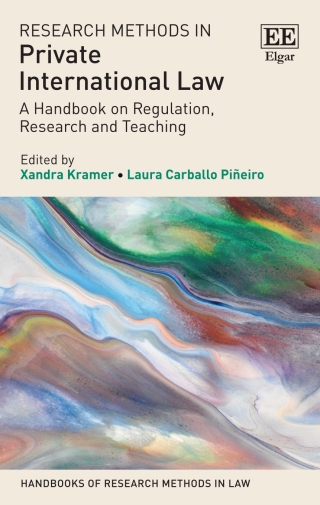 Cover image: Research Methods in Private International Law 1st edition 9781800375529