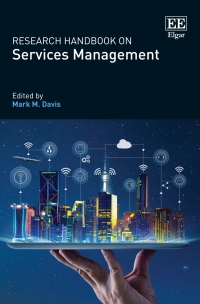 Cover image: Research Handbook on Services Management 1st edition 9781800375642