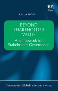 Cover image: Beyond Shareholder Value 1st edition 9781800375765