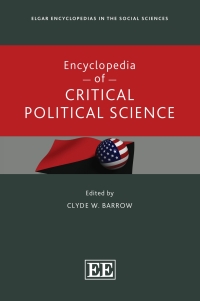Cover image: Encyclopedia of Critical Political Science 1st edition 9781800375901