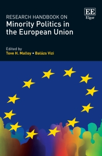 Imagen de portada: Research Handbook on Minority Politics in the European Union 1st edition 9781800375925