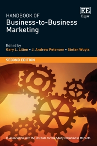 Cover image: Handbook of Business-to-Business Marketing 2nd edition 9781800376861