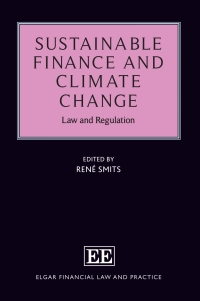 Imagen de portada: Sustainable Finance and Climate Change 1st edition 9781800377271