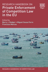Imagen de portada: Research Handbook on Private Enforcement of Competition Law in the EU 1st edition 9781800377516