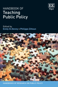 Cover image: Handbook of Teaching Public Policy 1st edition 9781800378100